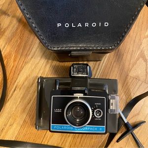 Polaroid Colorpack II Camera with carrying case and accessories